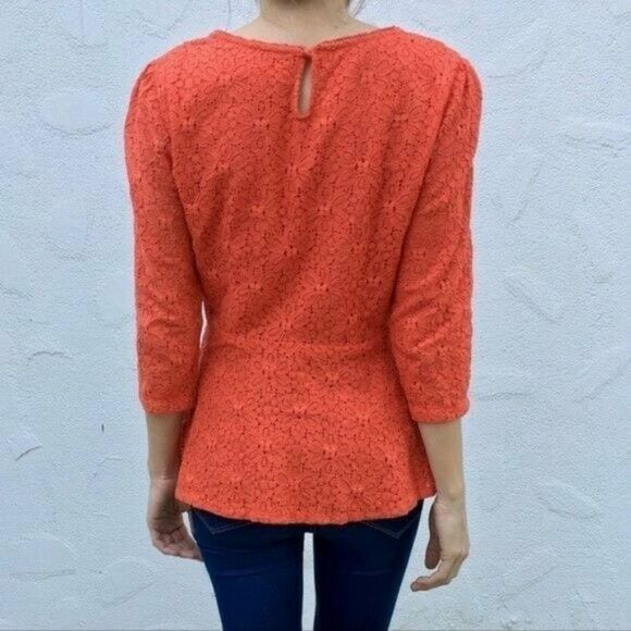 ANTHROPOLOGIE Moulinette Soeurs Peplum Blo… - Picture 11 of 14